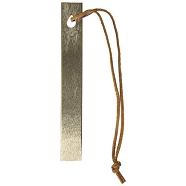 Imagem de Old Timer HS1 Honesteel com estrutura de aço e bainha de couro marrom para lâminas, facas e ferramentas para uso ao ar livre, sobrevivência, caça e acampamento