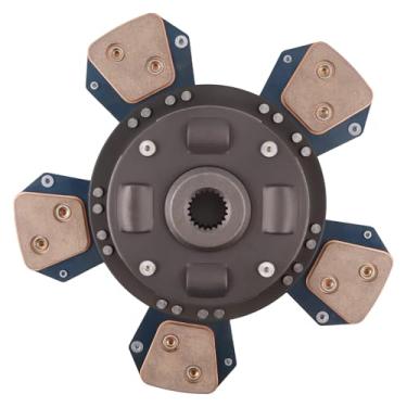 Imagem de Czomoizc Disco de embreagem 3701009M91 compatível com retroescavadeira Massey Ferguson 350 390 trator 251XE 271 281 350 355 362 365 375 390 451 471 481 4225 4233 4235 4240 4325 4335