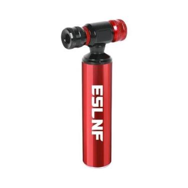 Imagem de Bomba De Ar Portátil De Liga De Alumínio CO2 Ajustável Para Pneus De B