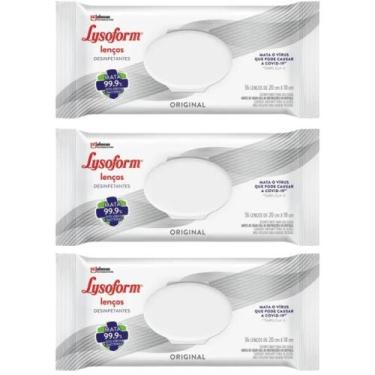 Imagem de Lenço Umedecido Desinfetante Lysoform Original 108 Unidades
