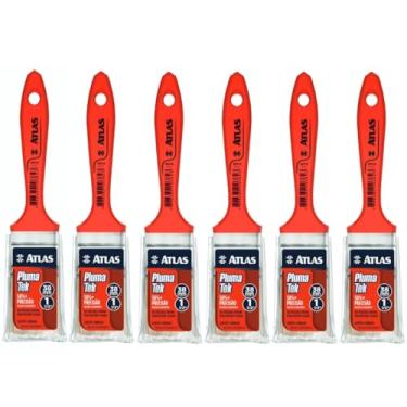 Imagem de Pincel Trincha Média 38mm Para Pintura Multiuso Profissional | Atlas | Kit 06 Un