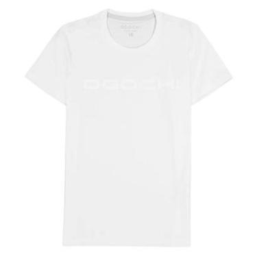 Imagem de Camiseta Ogochi Branco Infantil Slim 10/18-Masculino