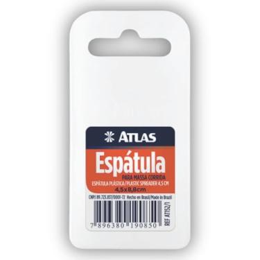 Imagem de Espátula Plástica Celulóide Para Massa Corrida | Atlas - 4,5cm