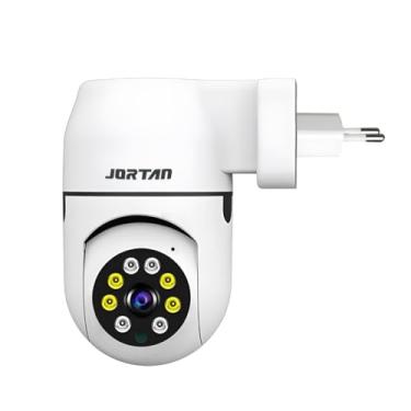 Imagem de ANJ.GG Câmera de Segurança Interna/Externa, Estilo Domo, 1080p Full HD, Detecção de Movimento, Monitoramento Residencial, S21-branco, Wi-Fi/Com fio, Visão Noturna, AC/DC