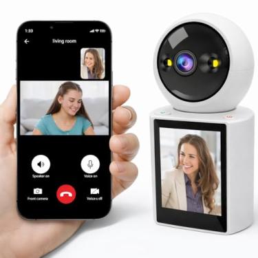 Imagem de Babá Eletrônica com Câmera Wi-Fi Inteligente Full HD 1080p – Visão Noturna, Detecção de Choro, Áudio Bidirecional, Alarme e Videochamada para Monitorar o Bebê com Segurança