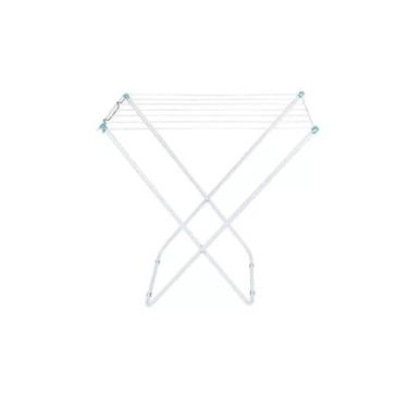 Imagem de Varal De Chão Com Abas Reforçado Dobrável Aço(SEM ABA BRANCO)