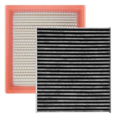 Imagem de KEQGPCBE Kit de filtro de ar da cabine do motor pente para Volkswagen Routan 2010 2009