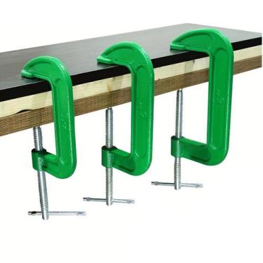 Imagem de Grampo De Madeira Tipo G De 3 Polegadas E 6 Polegadas, Grampo De Ferro