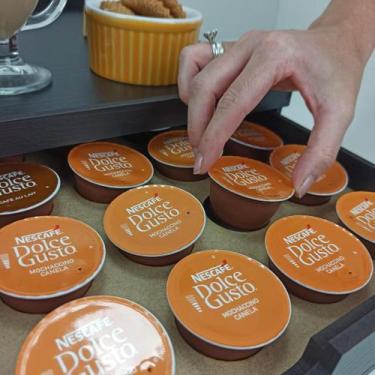 Imagem de Bandeja porta cápsulas de café Dolce Gusto Com Gaveta CR36 - Co2Beer