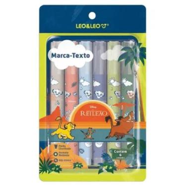 Imagem de Marca texto rei leao oppbag c 6 cores 79646 - LEO & LEO, 3