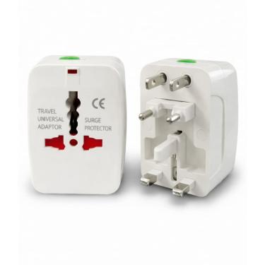 Imagem de Adaptador De Tomada Universal Para viagens 10A 250V 4 Adaptadores Internacionais - CAR-678