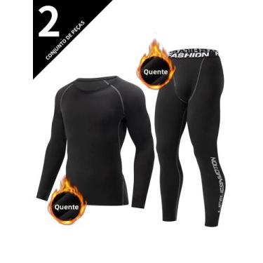Imagem de Conjunto Esportivo Masculino De 2 Peças, Calças De Manga Comprida, Cal