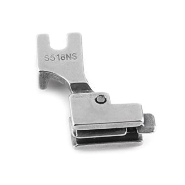 Imagem de Cosiki Calcador de Zíper Invisível Industrial para Máquina de Costura Substituição de Aço Durável Ecologicamente Correta para Tecido Grosso, Ajuste Universal para Máquinas Industriais