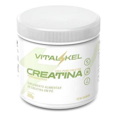 Imagem de Creatina Monohidratada VitalKel 100% Pura e Certificada 300g