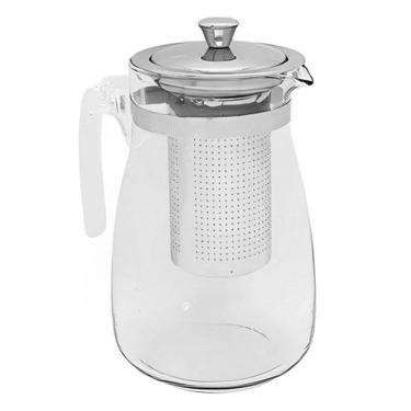 Imagem de Bule Chaleira de Vidro com Infusor e Alça de Acrílico 950ml