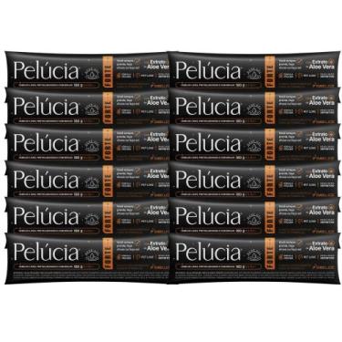 Imagem de Kit C/ 12 Alisante Henê Pelúcia Forte BISNAGA 180g