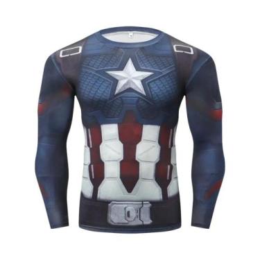 Imagem de Camiseta Masculina De Compressão Raglan Homem-Aranha 2099 Para Cosplay