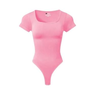 Imagem de Macacão De Yoga plus Size Para Mulheres, Sem Costura, Decote Quadrado,