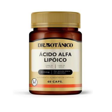 Imagem de ACIDO ALFA LIPOLICO 600MG 60CAPS DR. BOTANICO