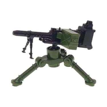 Imagem de Conjunto De Blocos De Montar Militares Com Figuras De Soldados, Armas 