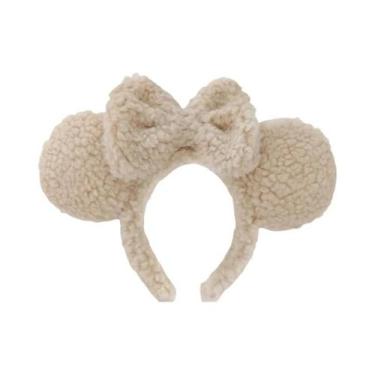 Imagem de Tiara De Pelúcia Do Mickey Mouse Para Mulheres, Meninas E Bebês, Acess