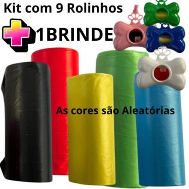 Imagem de Cata Caca Pet Coletor Higiênico BRINDE (135 saquinhos)
