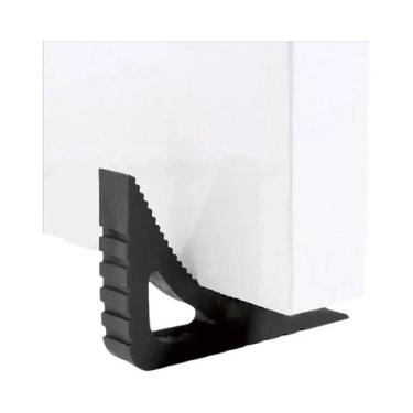 Imagem de Bloqueador De Porta De Borracha Reutilizável Com Absorção De Impacto, 