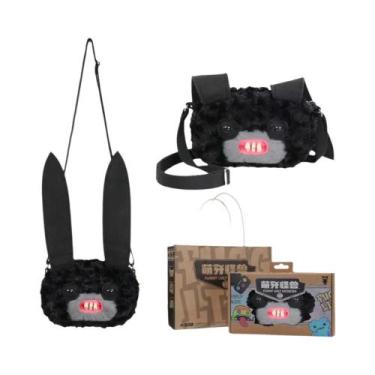 Imagem de Bolsa Transversal De Pelúcia Macia E Engraçada Para Crianças, Presente