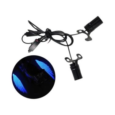 Imagem de Luz LED Projetora De Asas De Anjo Para Motocicleta, Lâmpada Decorativa
