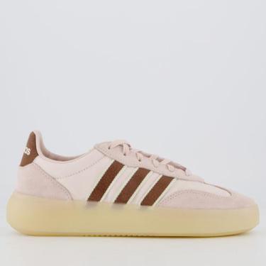 Imagem de Tênis Adidas Barreda Decode Feminino Rosa Claro e Marrom, 37