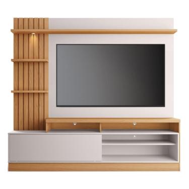 Imagem de Estante Home Para TV 65 Pol 200 cm Maceio Com Led CLB