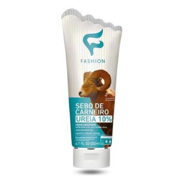 Imagem de Creme Hidratante Sebo de Carneiro Com Ureia 10% 200ml Fashio - Congrat