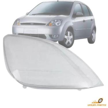 Imagem de Lente Farol Ford Fiesta 2003 2004 2005 2006 2007 - BBS, ESQUERDO