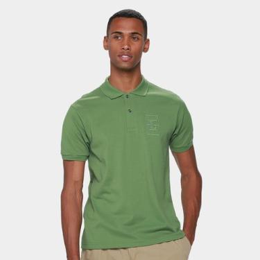 Imagem de Camisa Polo Lacoste Casual Masculina, Verde, G