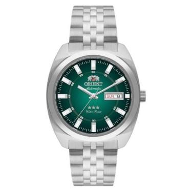 Imagem de Relógio Masculino Orient Automático 3 Estrelas YN6SS005 E1SX, Verde