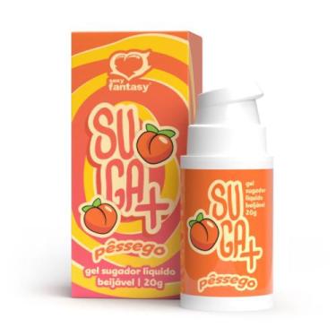 Imagem de Sugador Líquido Suga+ Pêssego 20g - Gel Estimulador - Sexy Fantasy