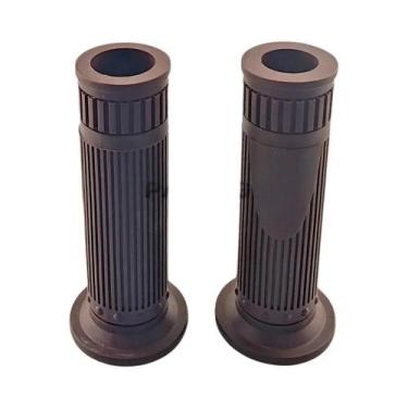 Imagem de Manoplas De Borracha Antiderrapantes Retrô Universais 7/8 22mm 24mm Pa