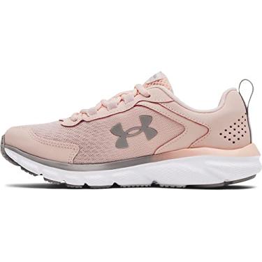 Imagem de Under Armour Tênis de corrida feminino Charged Assert 9, Micro rosa (602)/micro rosa, 10