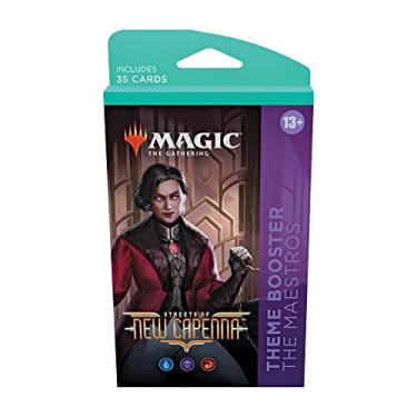 Imagem de Magic: The Gathering - Booster Temático de Ruas de Nova Capenna — Maestros (azul, preto e vermelho) | 35 cards , Multicolor