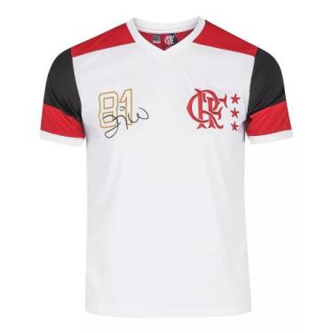Imagem de Camiseta Braziline Flamengo Retrô - Zico