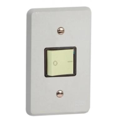 Imagem de Interruptor Bipolar Simples 25a com Placa Silentoque 2516 - Pial