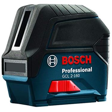 Imagem de BOSCH Laser de combinação cruzada autonivelante com pontos de prumo GCL 2-160, preto