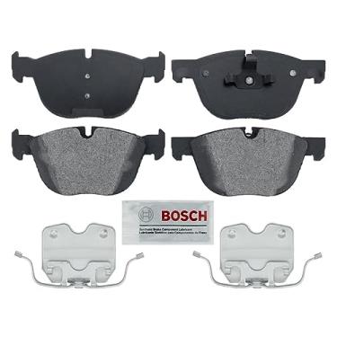 Imagem de Bosch Blue BE1294H Conjunto de pastilhas de freio a disco semimetálico com ferragens – frontal