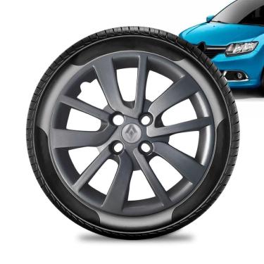 Imagem de Calota Renault Sandero aro 14 2014 a 20 Grafit Brilhant Prat
