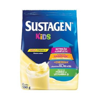 Imagem de Sustagen Kids Complemento Alimentar Sabor Baunilha - Sachê 190G