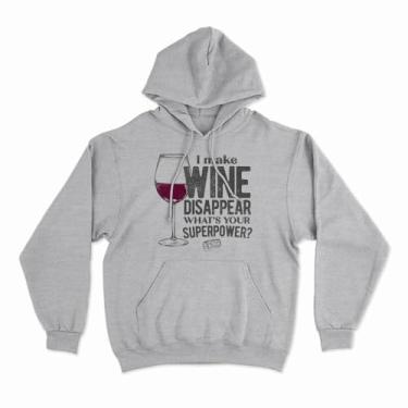Imagem de Moletom Com Capuz Wine Disappear