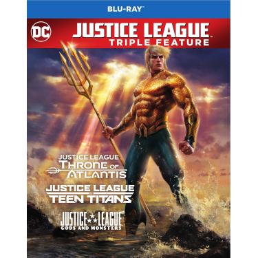 Imagem de Justice League vs. Teen Titans / Gods & Monsters / Throne of Atlantis (BD) (Repackaged) [Blu-ray]