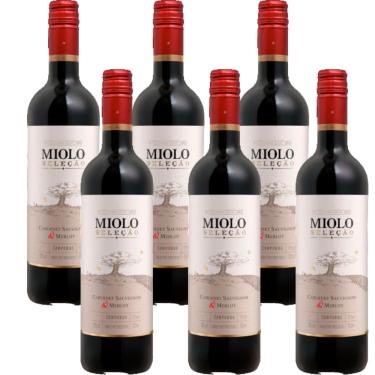 Imagem de Cx 6 Vinho Miolo Seleção Cabernet Sauvignon & Merlot 750 ml
