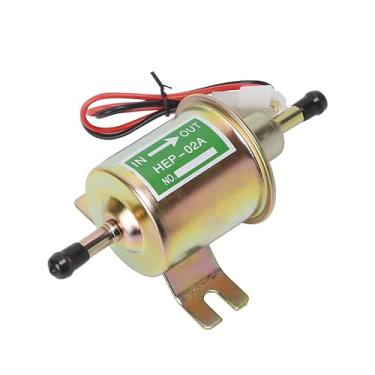 Imagem de Bomba de combustível elétrica resistente de 12 V para motocicletas, ATV, caminhões, barcos - motores a gasolina ou diesel | Bomba de combustível diesel universal de baixa pressão 2,5-4psi HEP-02A (3)