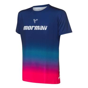 Imagem de Mormaii, Camiseta Beach Tennis Mormaii Vini Font Uniforme Brasil Cor:Azul Marinho;Tamanho:P